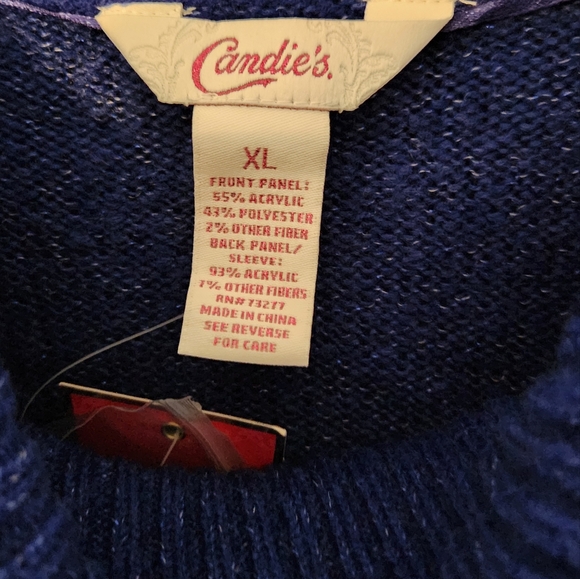 Women blue sweater - Picture 2 of 5